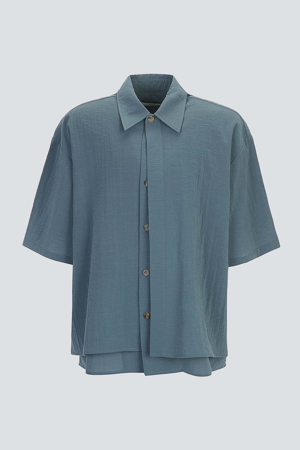 美品　LE17SEPTEMBRE HOMME レイヤード　レーヨン　シャツ　44 美品 LE17SEPTEMBRE HOMME レイヤード レーヨン シャツ 44