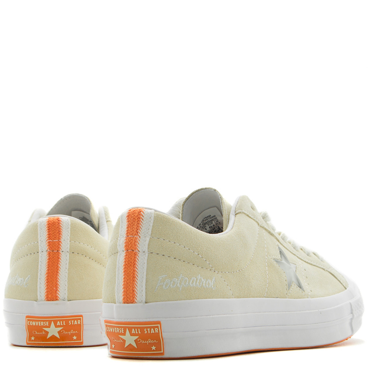 CONVERSE GOLD STAR X FOOTPATROL ONE STAR - VANILLA CUSTARD 
