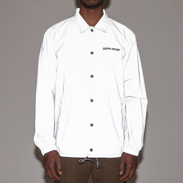 FUCKING AWESOME 3M REFLECTIVE JACKET / GREY | Garmentory