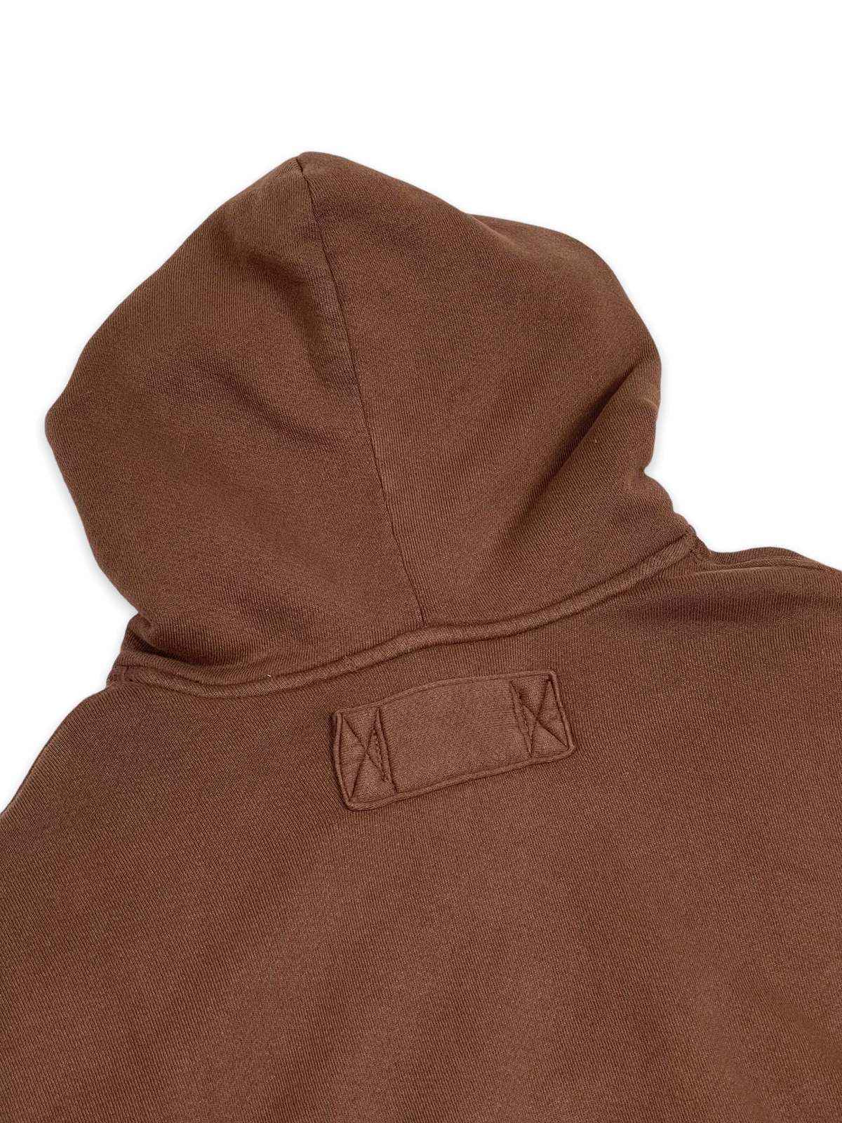 Sebastien Ami. BOXER HOODIE - Brown - Image 4 of 4