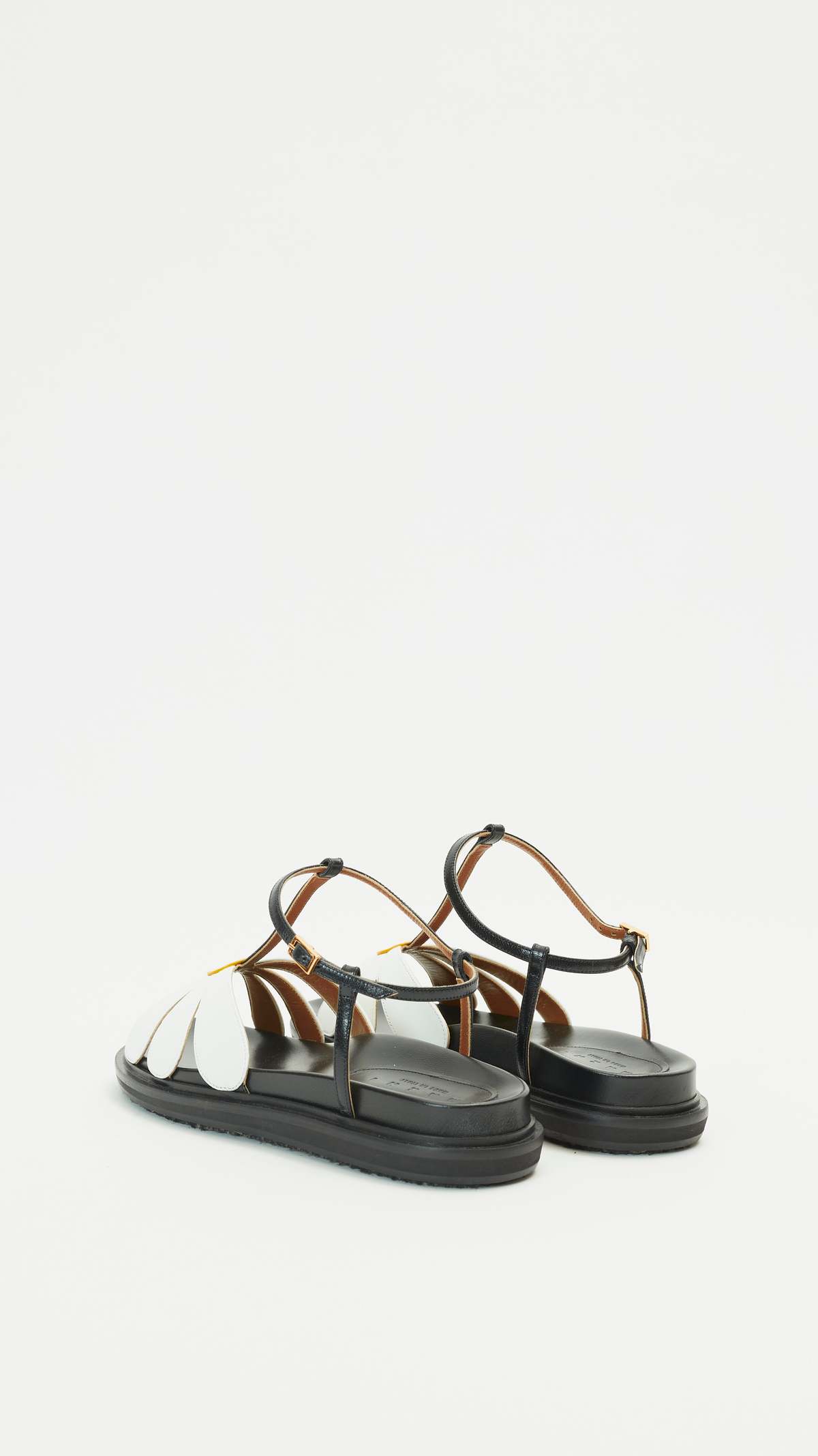 Leather-Flower-Fussbett-Shoe-