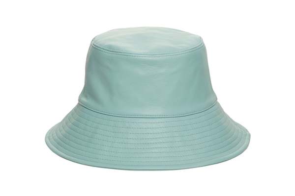 CLYDE Lambskin Ebi Bucket Hat Clyde Lambskin Ebi Bucket Hat in Black | FWRD main image 3