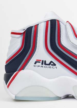Y/PROJECT X FILA YP STACKHOUSE - WHITE/NAVY | Garmentory