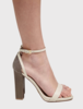 Pour la Victoire Chase Strappy Sandal - Beige - Thumbnail 1