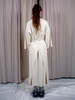 Baserange Shaw Undyed Wild Silk Dress - Off White - Thumbnail 3