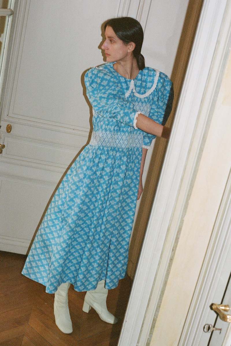 Sea NY Annika Midi Dress - Blue