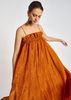 Essentiel Antwerp Bibi Maxi Dress - Bronze - Thumbnail 5