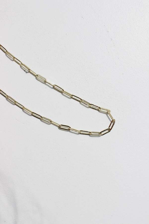 Machete Petite Paperclip Chain Necklace Garmentory