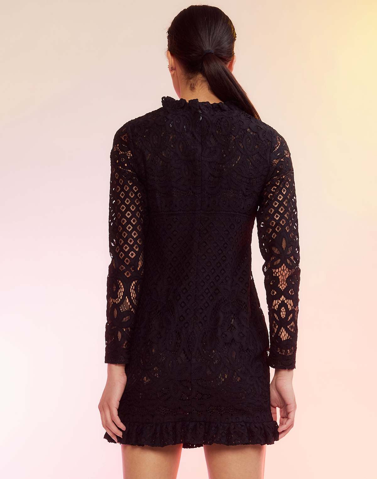 chinese dress ladies Cynthia Rowley | Garbo Silky Lace Dress | Xs