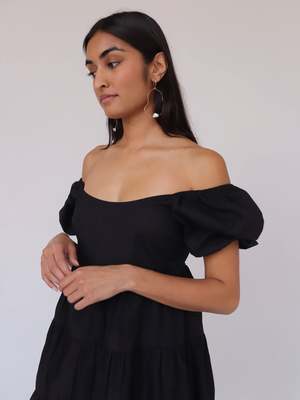 strapless open back dress Empress Of Love Mini Dress White