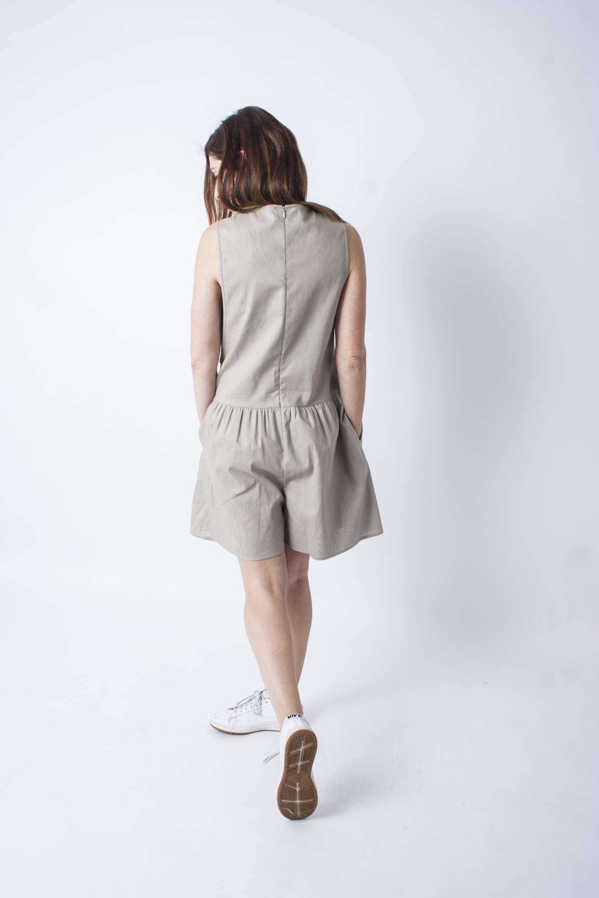 In God We Trust Saddle Romper - Tan - Image 9 of 11