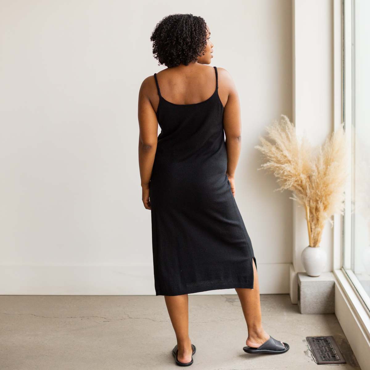 Wol Hide Bare Dress - Onyx | Garmentory