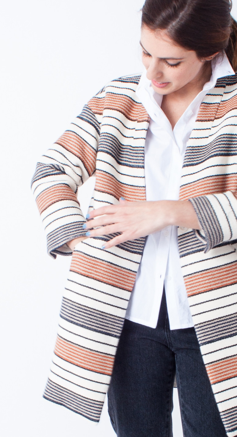 ジャケット・アウター Steven Alan D/CLT REVERSE SEAM WRAP COAT Steven Alan（スティーブンアラン）の「＜Steven Alan＞ NYLON