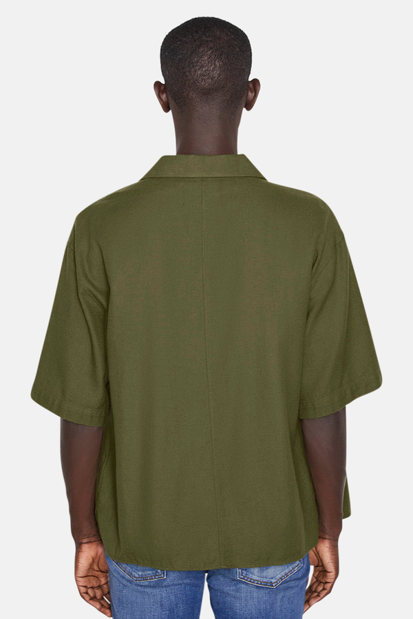 トップス C.E FRAME SHORT SLEEVE SHIRT Green C.E FRAME SHORT SLEEVE SHIRT Green