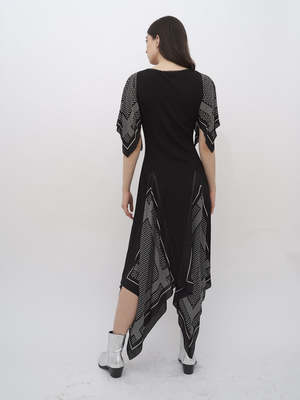 altuzarra black and white dress Apollonia Dress main image 1