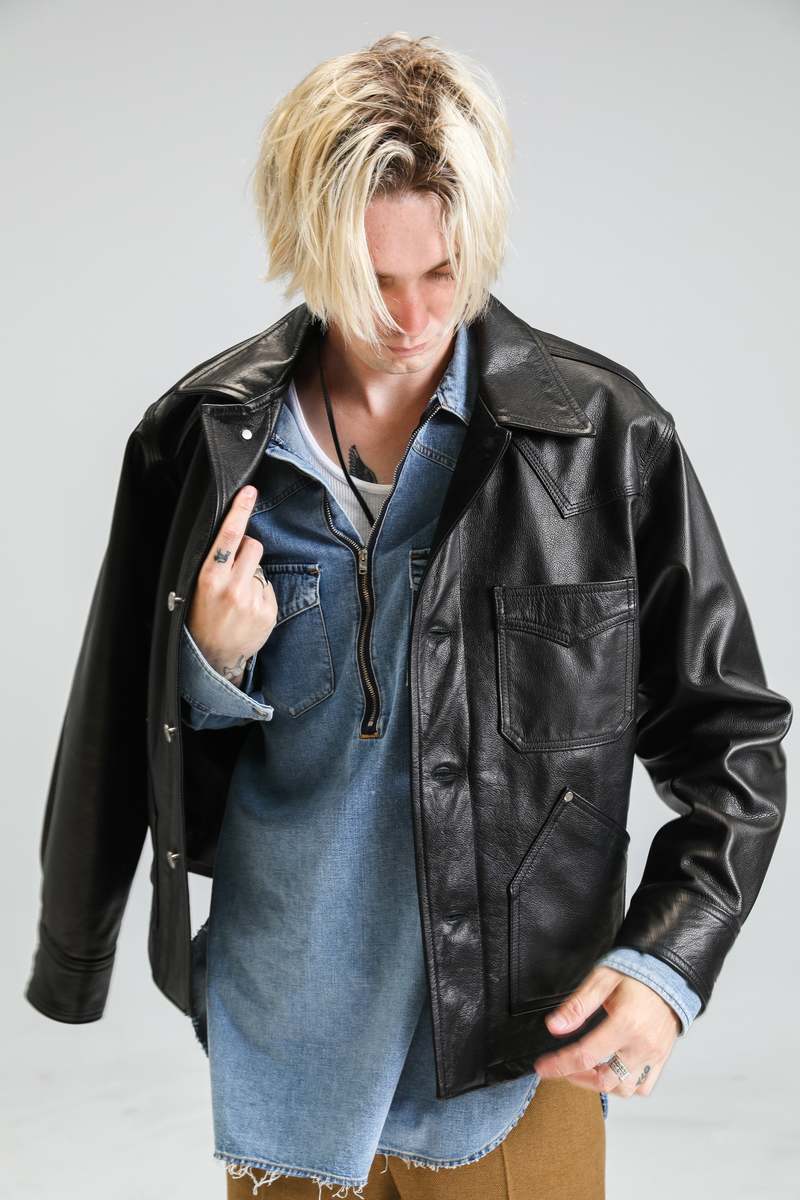 The Letters レターズ WESTERN COVERALL JACKET The Letters WESTERN COVERALL JACKET The Letters（ザレターズ）の