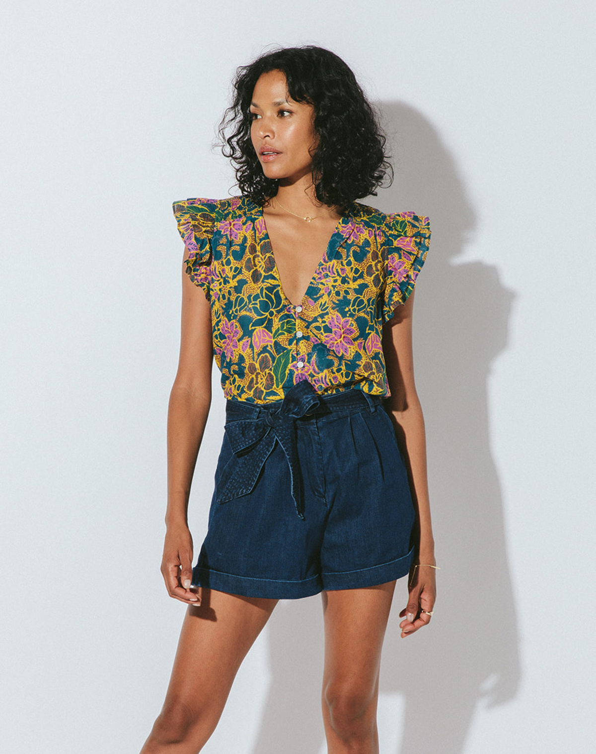 Cleobella CHLOE BLOUSE - INDOBLOCKPRINT | Garmentory