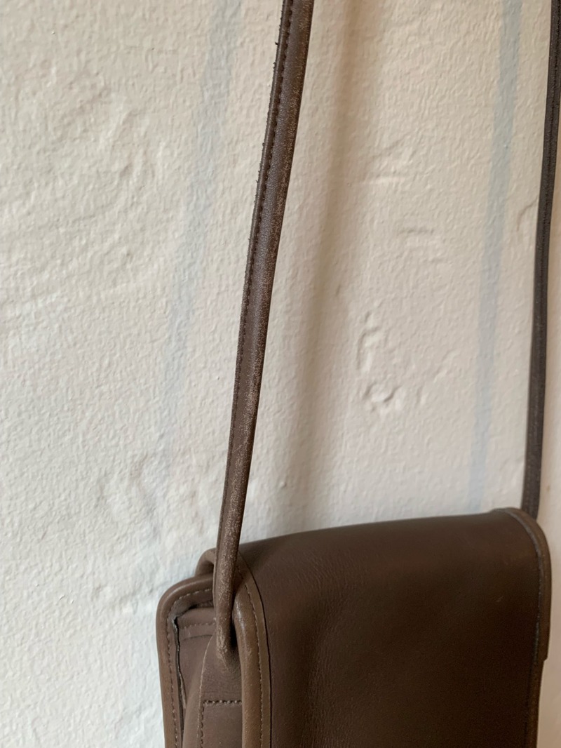 Coach Leather Scooter Handbag
