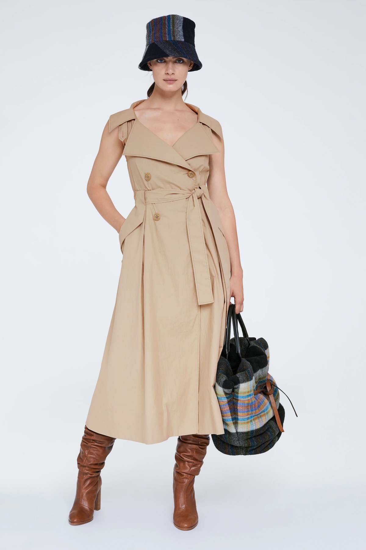 Dorothee Schumacher Paper touch Trench Coat Dress | Garmentory Dorothee Schumacher Paper touch Trench Coat Dress | Garmentory