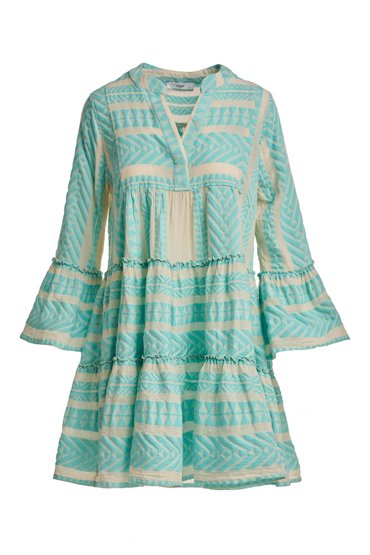 Devotion Twins Ella Dress Short - B.Blue/Off White - Image 5 of 5