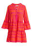 Devotion Twins Ella Dress Short - N.Orange/Fuschia - Thumbnail 5