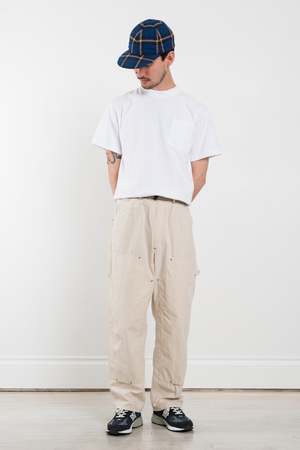ENDS and MEANS Double Knee Painter Pants - Natural | Garmentory