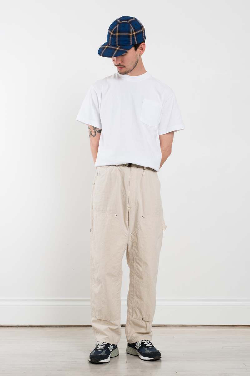 ENDS and MEANS Double Knee Painter Pants - Natural | Garmentory