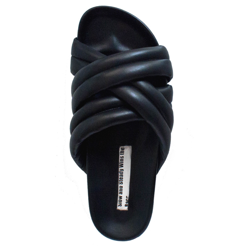 slow and steady wins the race sandals