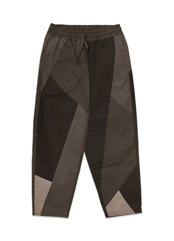 YMC Alva Skate Organic Hybrid Cotton Patchwork Trousers - Black