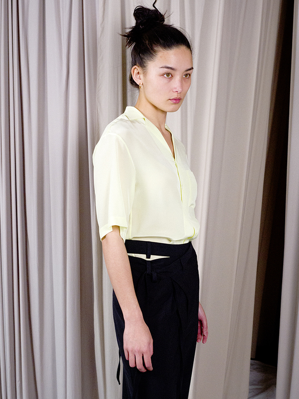 Ottolinger Signature Wrap Suit Trousers - Black | Garmentory