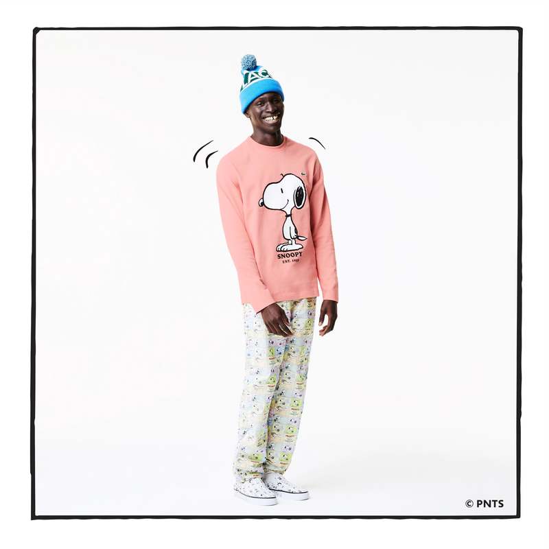 Lacoste x Peanuts Sweatshirt Pink SH77655MM | Chicago City