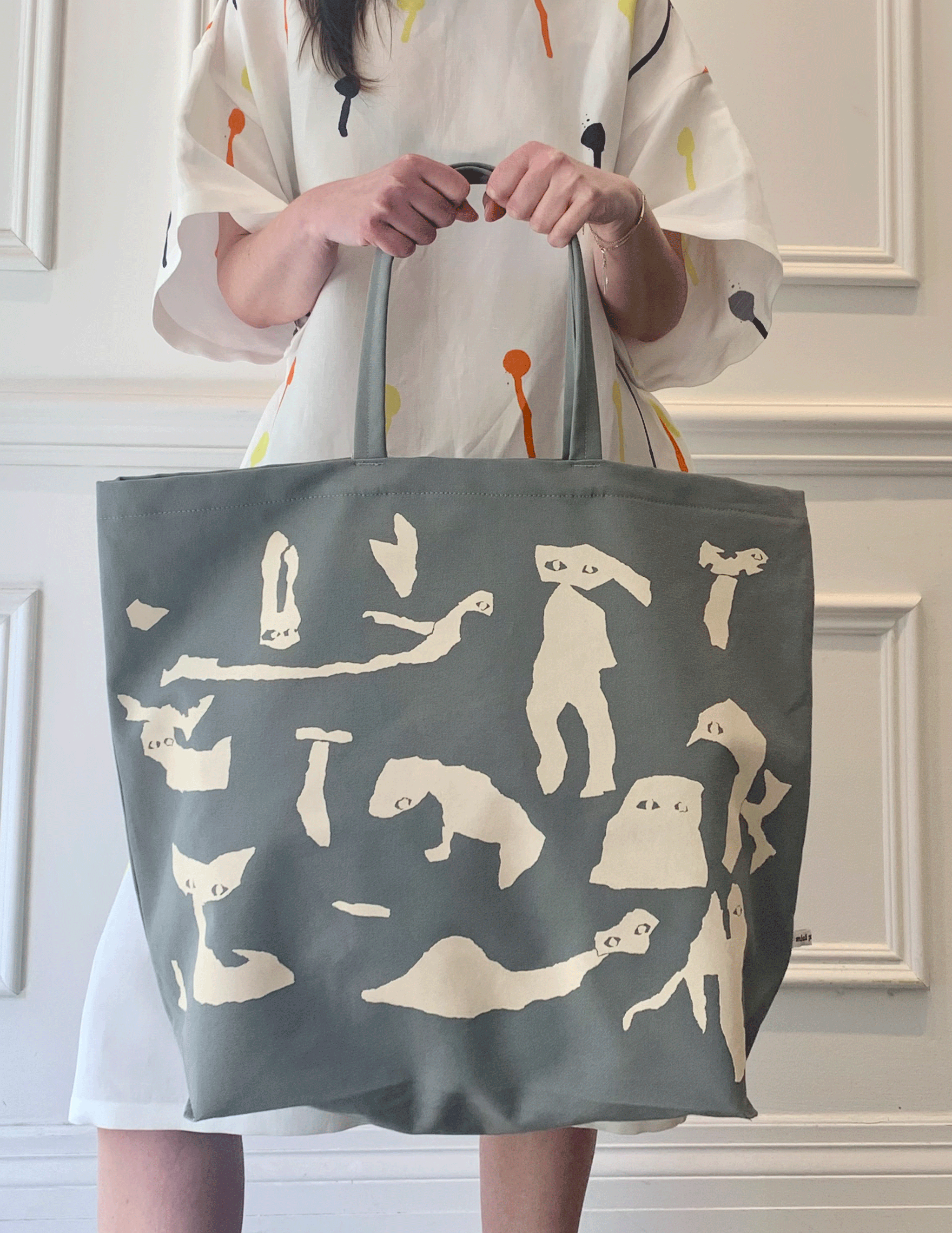 Mina Perhonen Frienzoo Bag - Grey | Garmentory