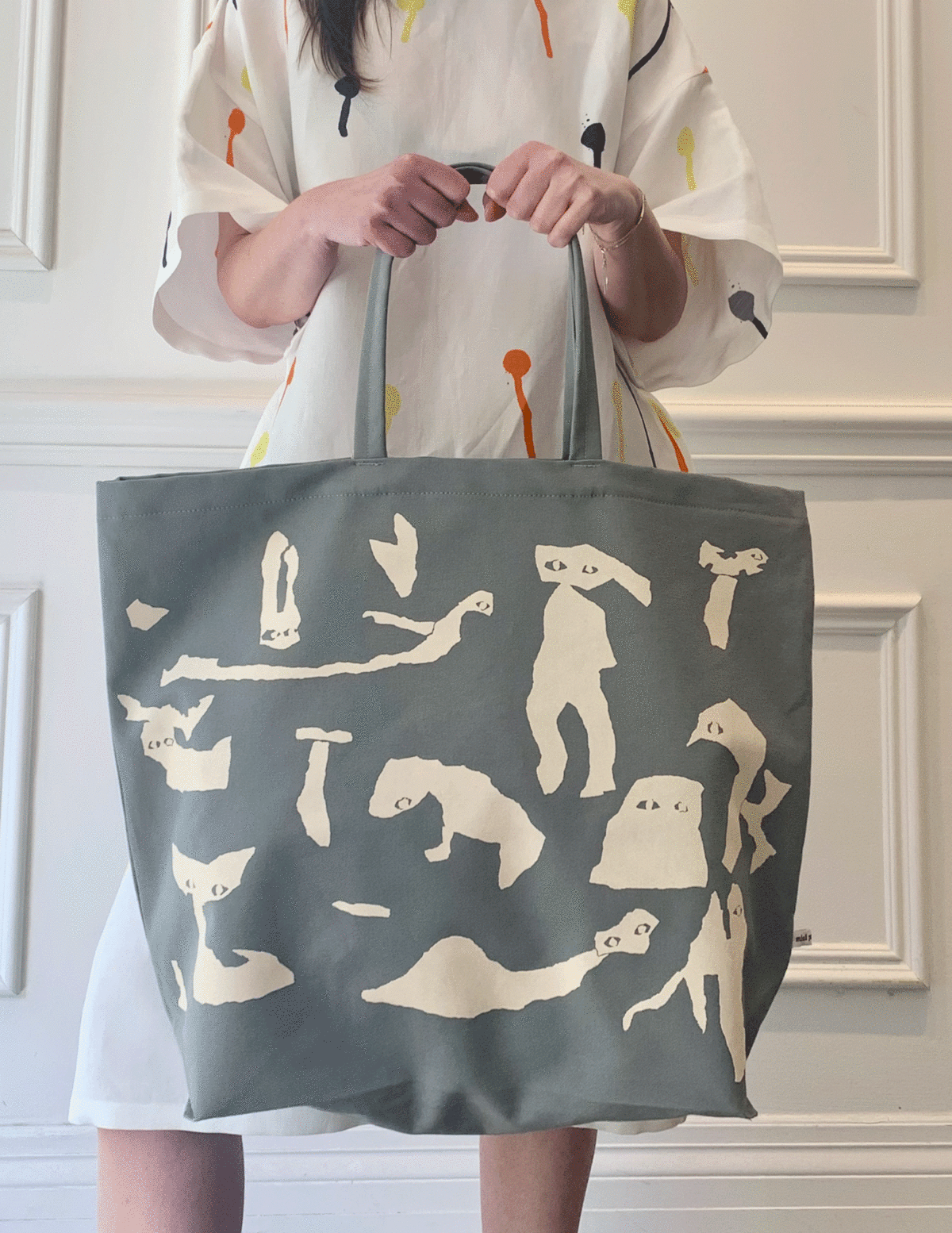 Mina Perhonen Frienzoo Bag - Grey | Garmentory