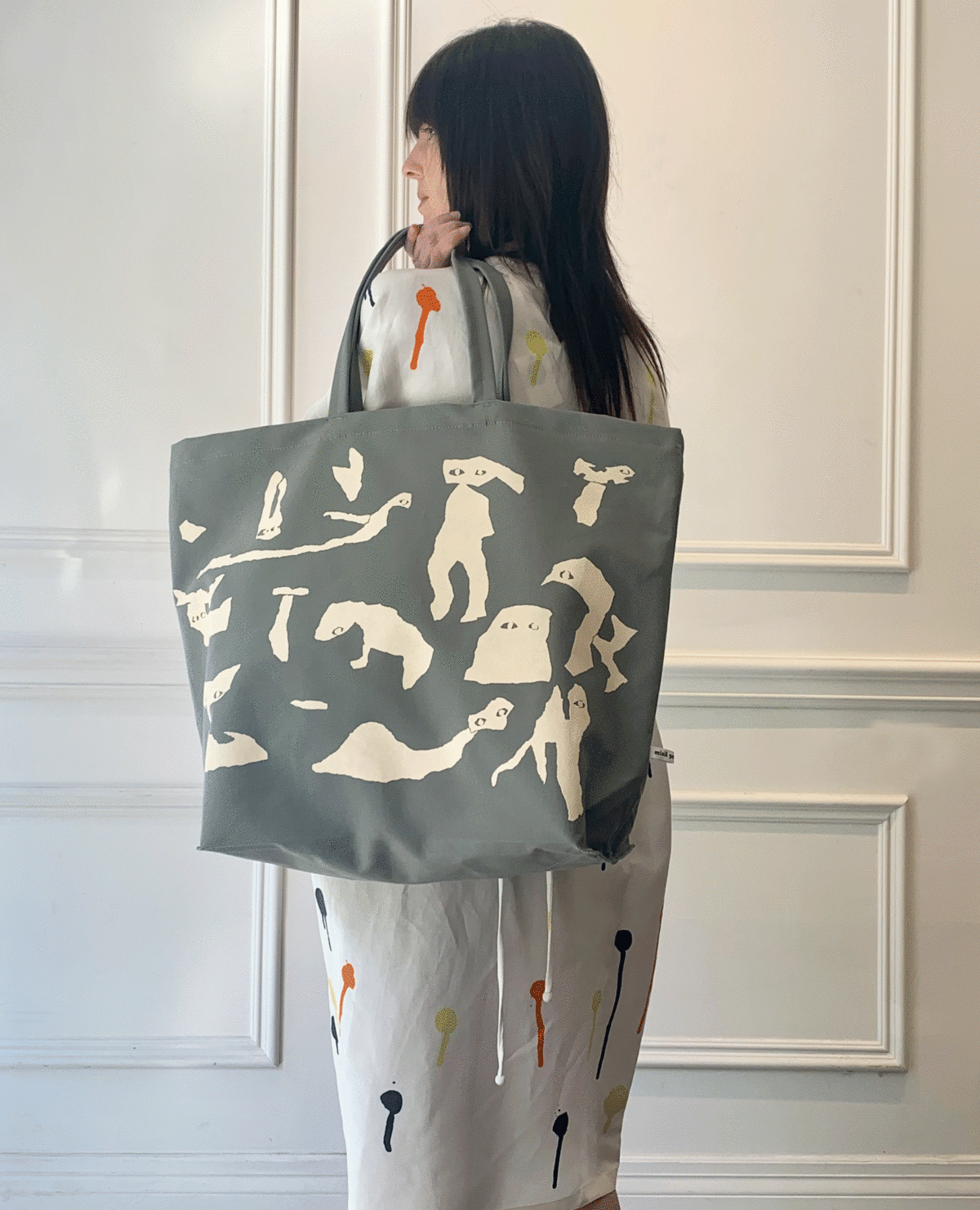 Mina Perhonen Frienzoo Bag - Grey | Garmentory