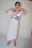 100% Silk Salome Dress - White Sand - Thumbnail 5