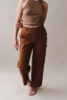 Lacausa AIDEN TROUSERS - TOFFEE - Thumbnail 1