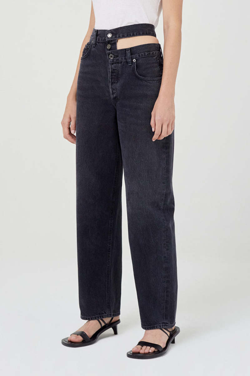 AGOLDE BROKEN WAISTBAND JEAN | Garmentory