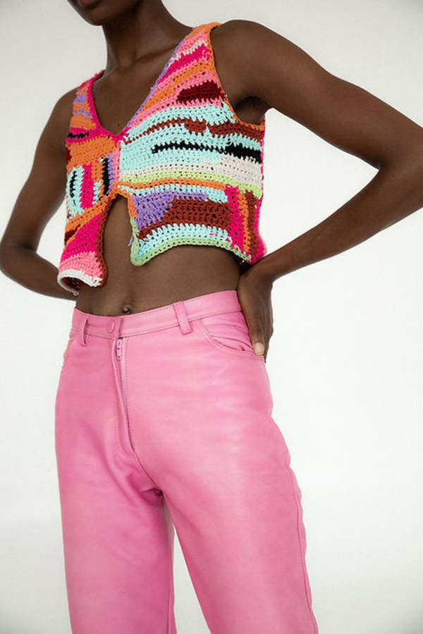 Tach Clothing Vicenta Crochet Top Vibrant Multi Garmentory