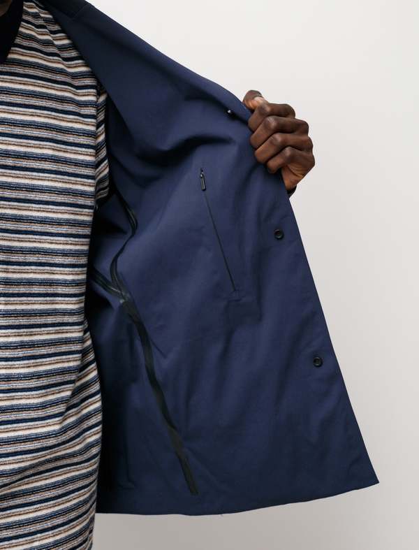 Veilance Mens Spere LT Blazer - Navy Blue | Garmentory