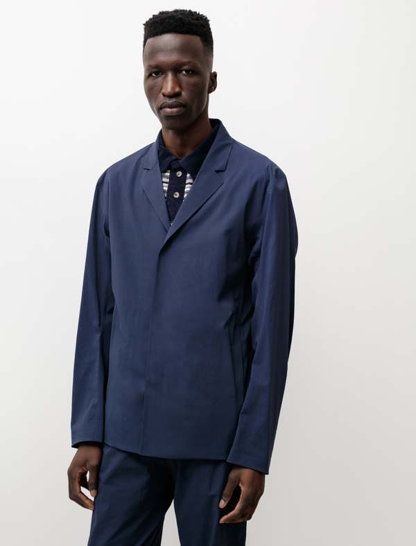 Veilance Mens Spere LT Blazer - Navy Blue | Garmentory