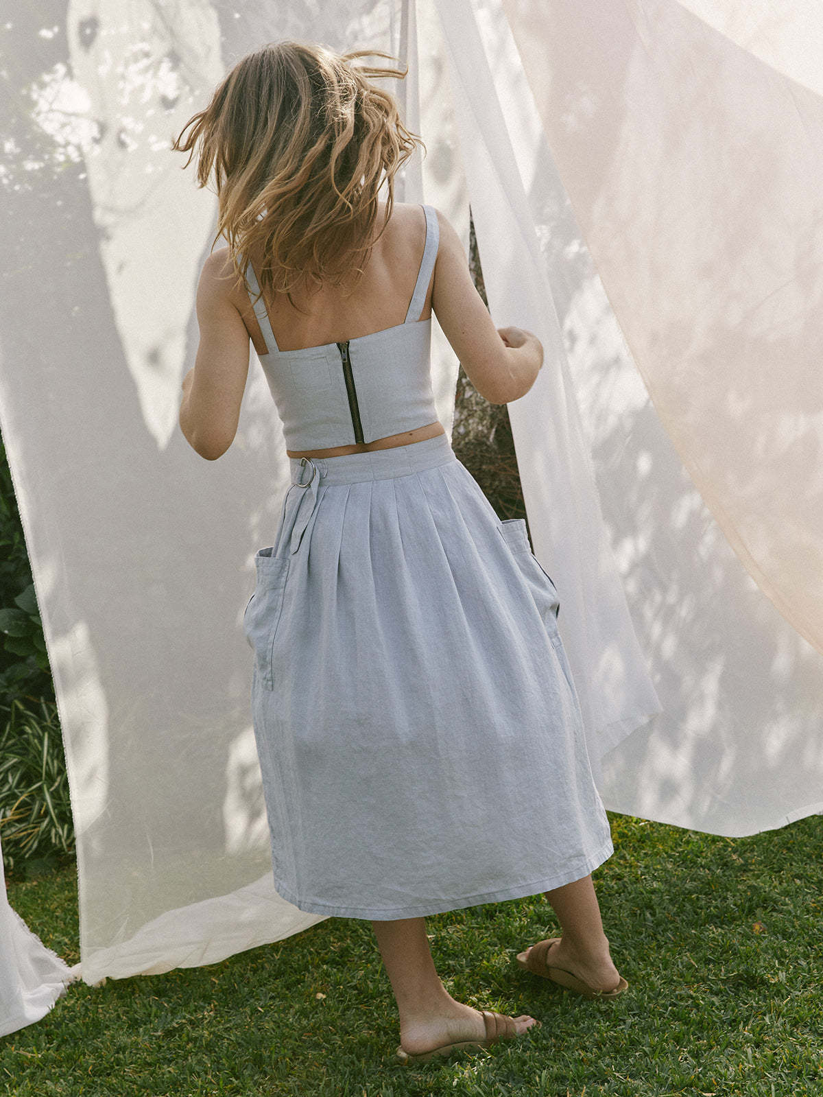 Sugar Candy Mountain Dylan D Ring Skirt - Water - Image 3 of 5