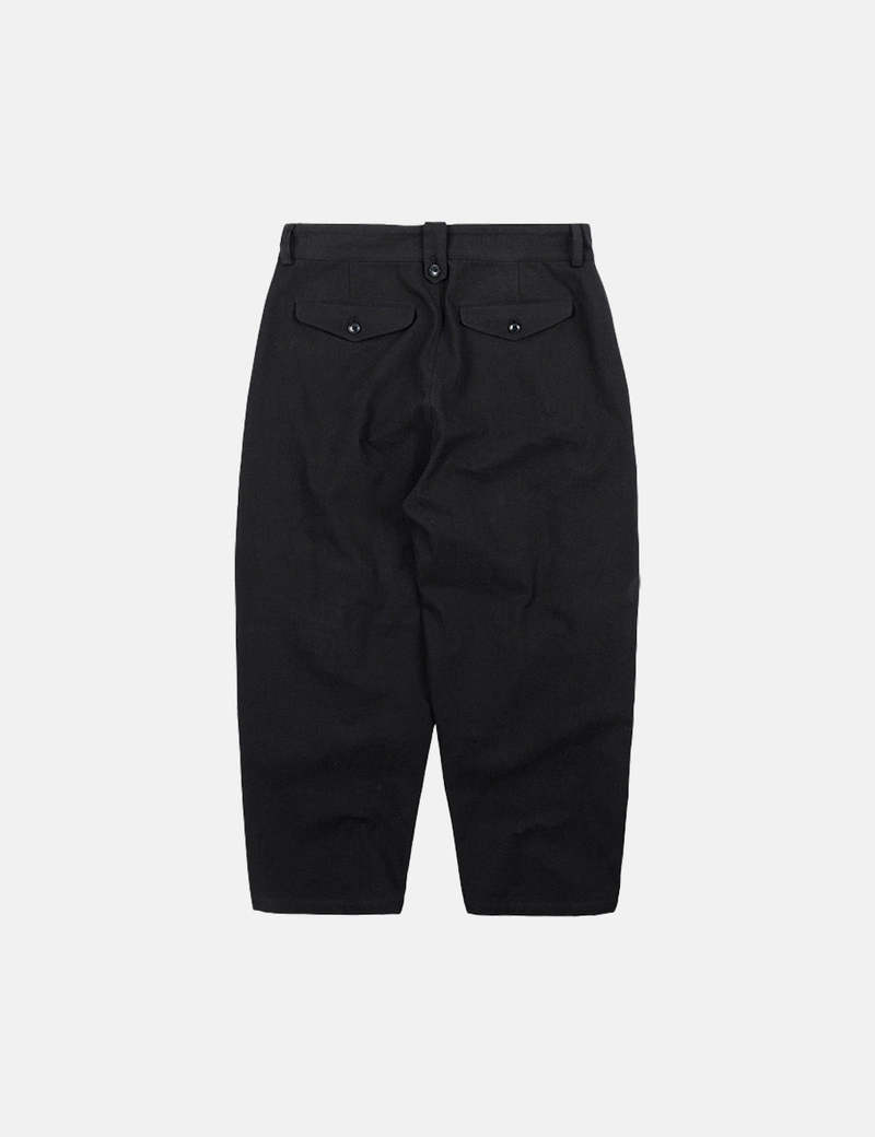 Frizmworks Deep Two Tuck Curved Pants - Black | Garmentory