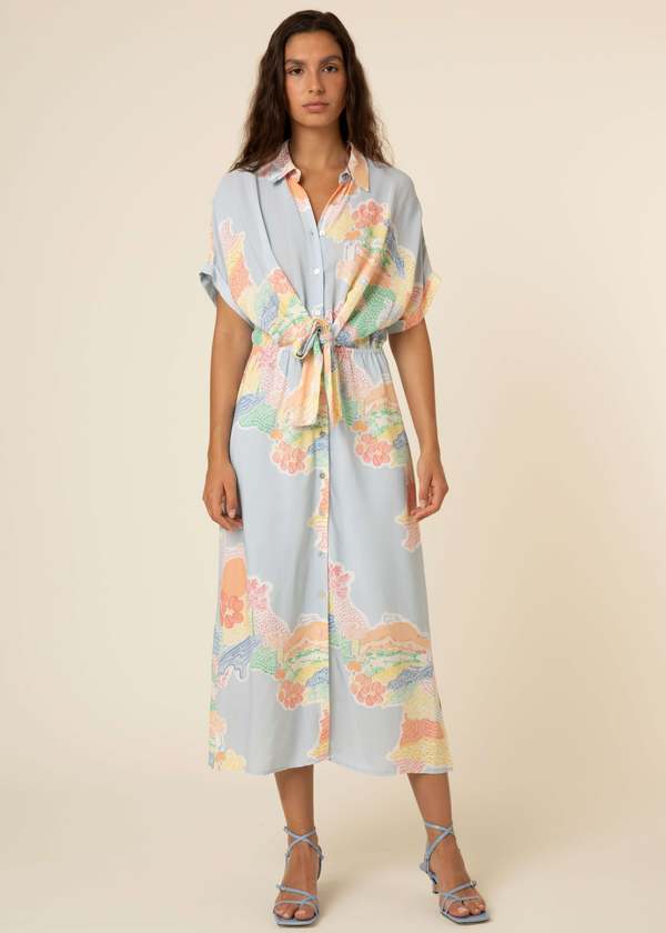 FRNCH Diana Maxi dress - multi | Garmentory
