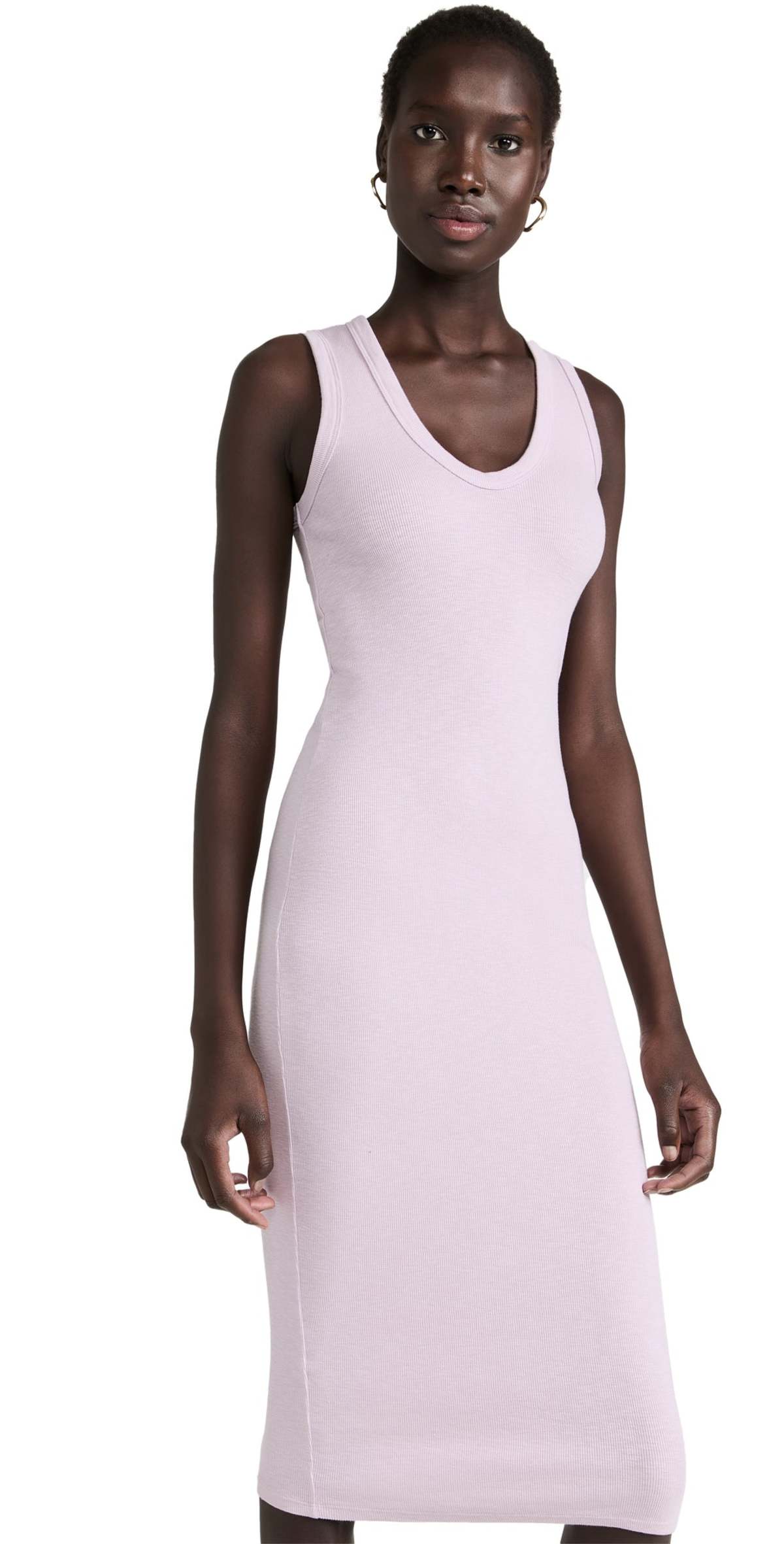 enza costa pink dress Enza Costa Luxe Knit One-Shoulder Maxi Dress - Pink