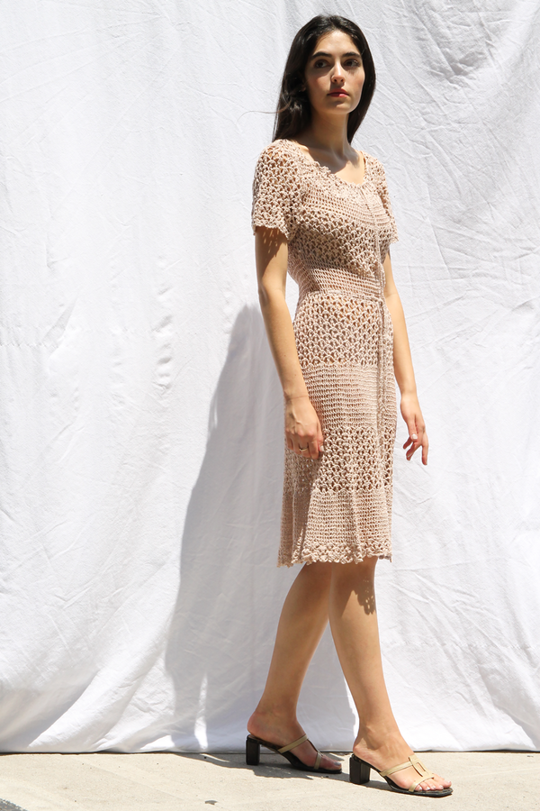 yves saint laurent knitted wedding dress Vintage Yves Saint Laurent S/S 1997 Iconic Mondrian Knit Sheath Dress –  Recess