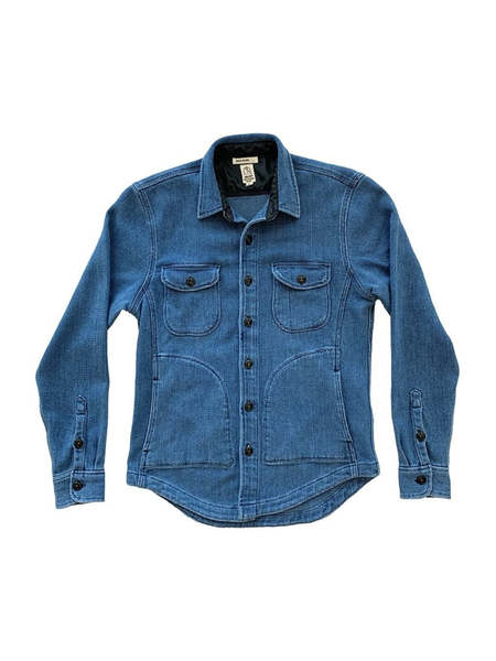 KATO The Anvil Pripera Shirt - Light Indigo | Garmentory