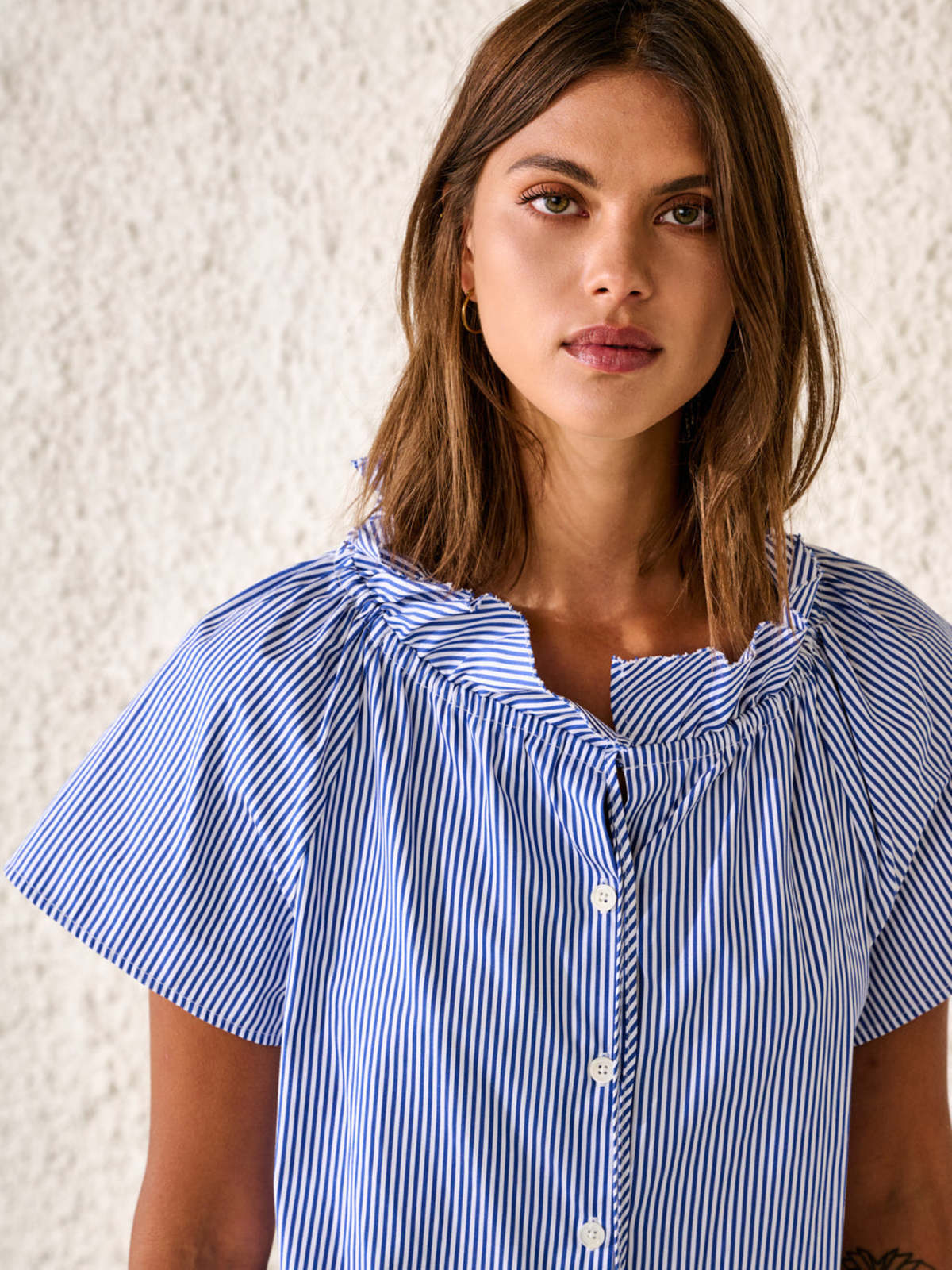Bellerose Apolline Blouse - Stripe A | Garmentory