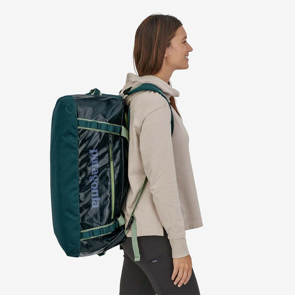 Patagonia Black Hole 55L Duffel Bag - Dark Borealis Green/Sedge Green | Garmentory Patagonia Black Hole 55L Duffel Bag - Dark Borealis Green/Sedge Green | Garmentory