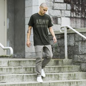 ADIDAS ORIGINALS BY WHITE MOUNTAINEERING T-SHIRT - NIGHT CARGO ADIDAS ORIGINALS BY WHITE MOUNTAINEERING T-SHIRT - NIGHT CARGO