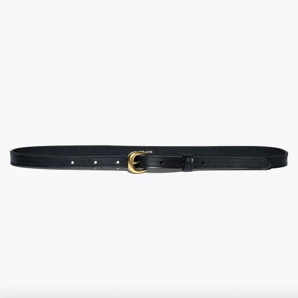 FRAME Denim Petit Timeless Buckle Belt | Garmentory display picture 1